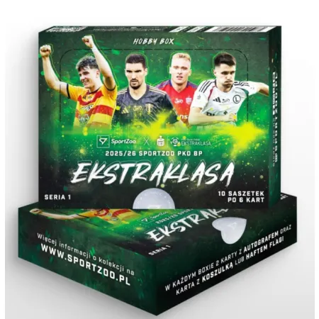 Hobby box - karty piłkarskie SportZoo PKO BP Ekstraklasa 2025/26 – BREAK RANDOM